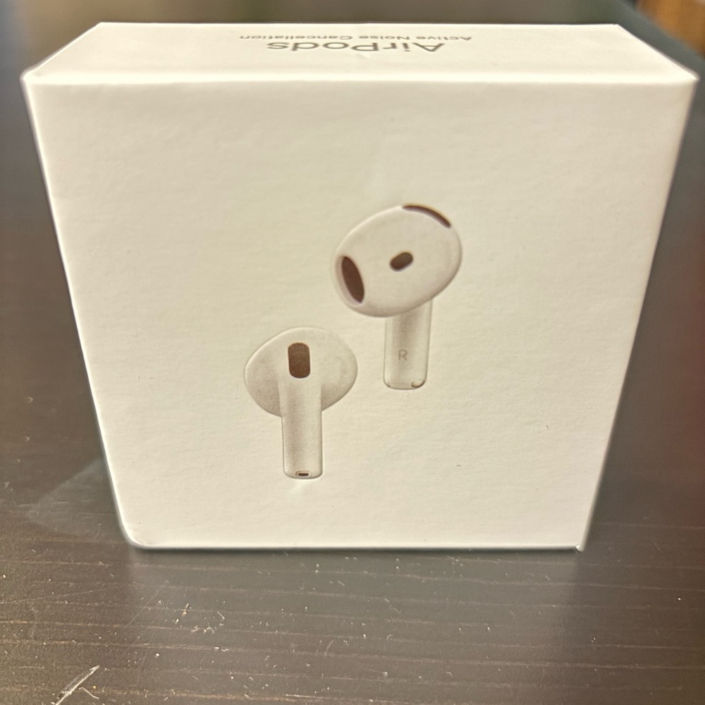 Apple AirPods Box with White Design